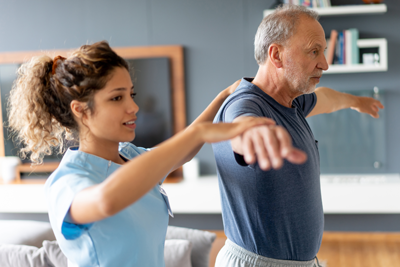 senior-rehab Physical therapy at Wesleyan